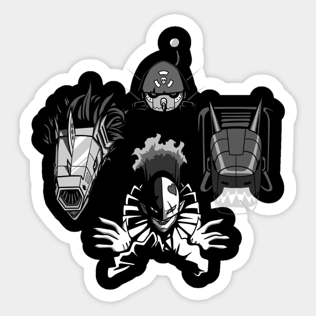 Dark Masters Rhapsody Sticker by jasesa